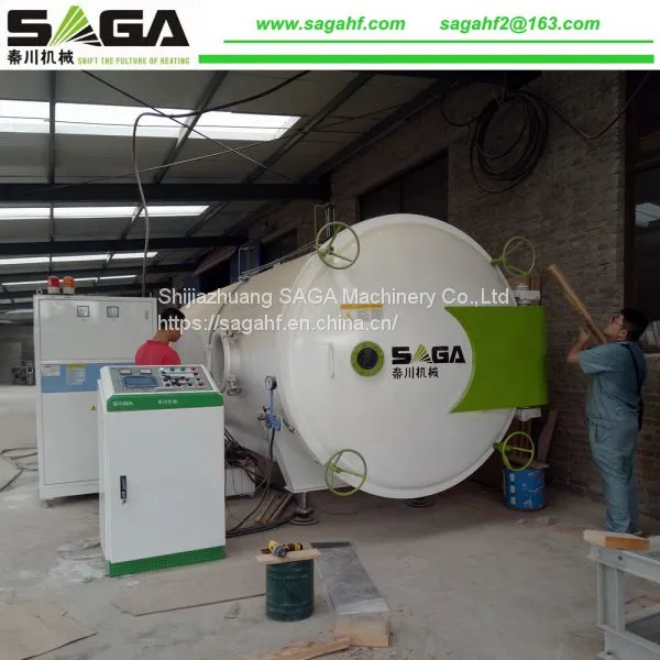 Radio Frequency Vacuum Wood Dryer Kiln Machine From SAGA 4.5CBM photo-5