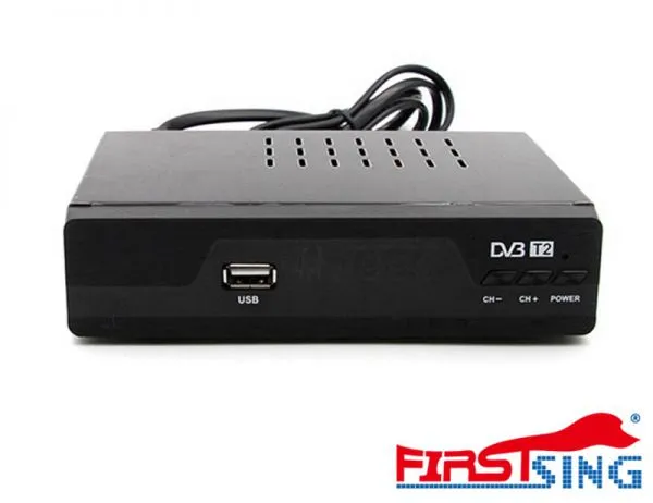 Firstsing HD DVB-T2 Рецептор цифровой спутниковой ресивер 1080P PVR Wi-Fi YouTube набор ТВ-бокс