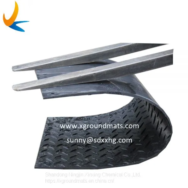 HDPE Plastic Mats 910*2440mm Hdpe Ground Mat With Texture photo-2
