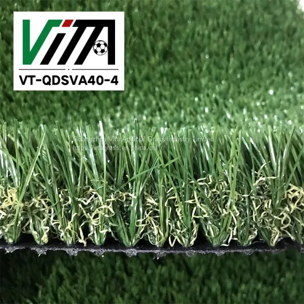 Landscaping Artificial Grass 40mm Stocks Grass With Factory Price VT-QDSVA40-4