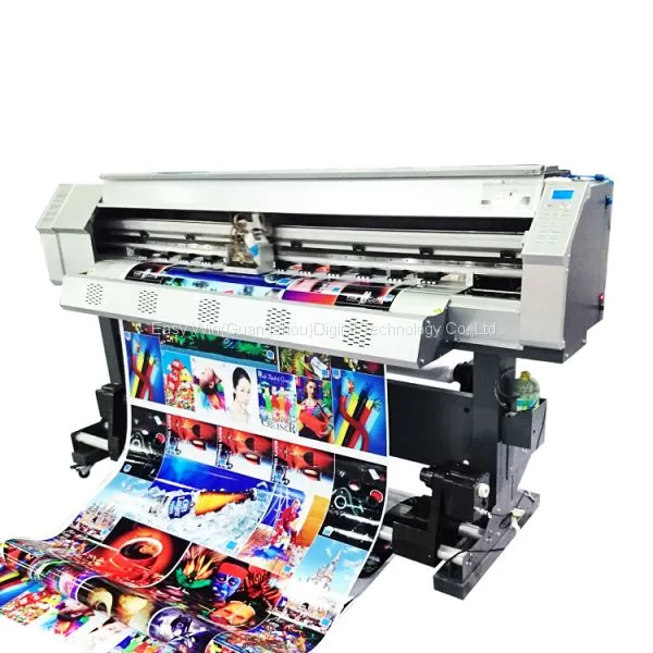 1.8m ECO Solvent Printer Vinyl Inkjet Printer Wallpaper Large Format Printing Machine photo-3