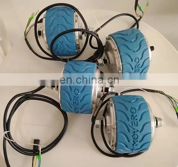 Hongjun 4 Inch DC 24V 36V 200W Brushless Geared Wheel Hub Motor photo-7