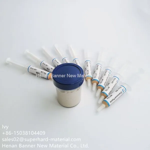 Water Soluble Single Crystal Diamond Paste Compound for Lapping photo-3