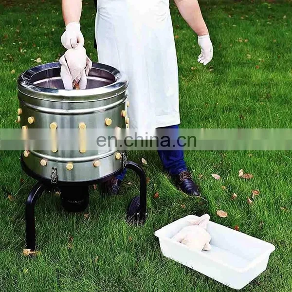 Commercial Chicken Plucker Machine With Rubber Finger photo-5