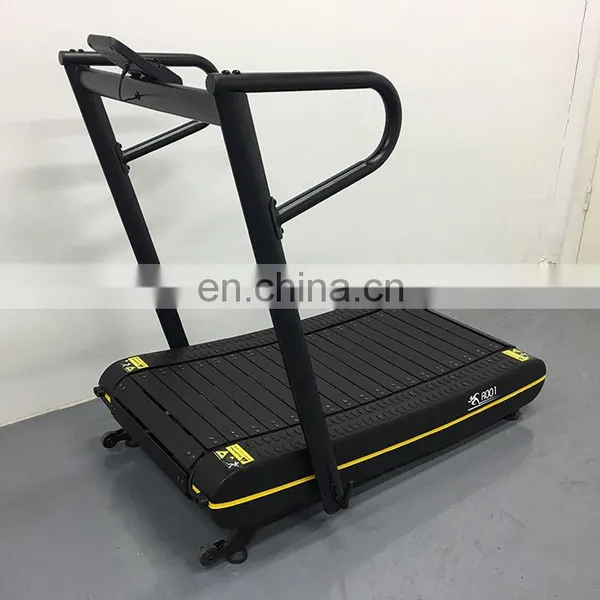 New Home Use Folding Curve Treadmill Fitness Factory Directly Self Powered Without Motor Manual Gym Treadmill Best Price OEM photo-5