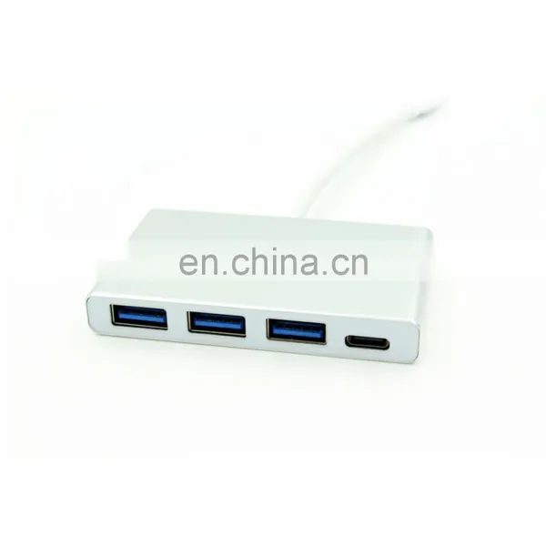 Usb C Hub 3 In 1 For 3 Adapter Usb For Macbook Transfering Multi Type c Hub Port photo-2