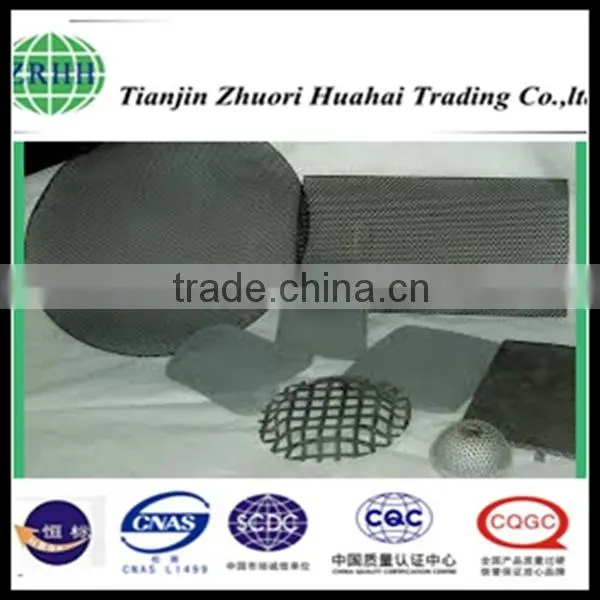 SS 304 and 304L Material Mesh Grid Disc , Fiber Glass Filter Mesh