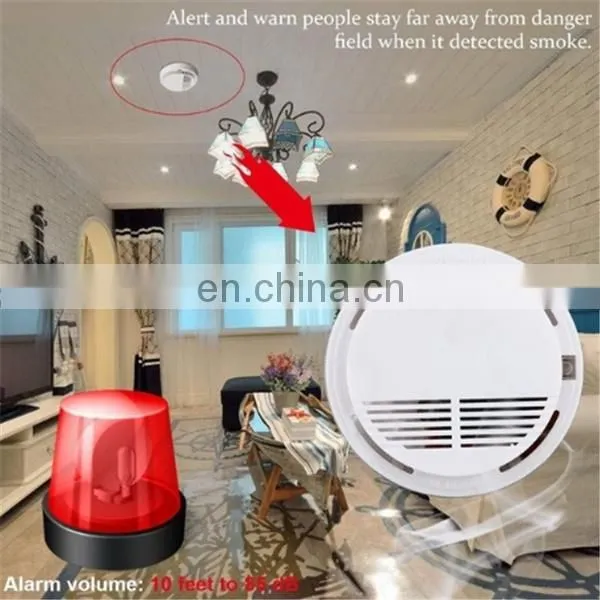 Fire Smoke Alarm Sensor Detector Smoke Alarm Smart Tester Home Family Guard Security photo-2