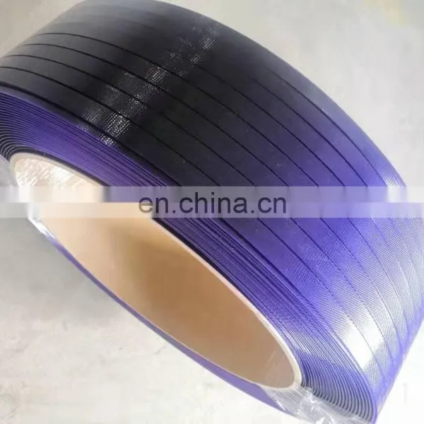 Colorful Strong Tension Green Embossed Plastic PET Strap Roll Polyester Pallet Strapping Belt for Cargo Packing photo-5