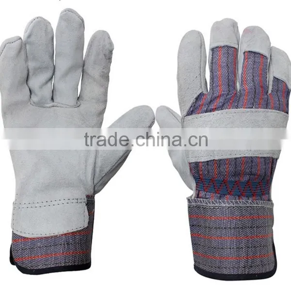 Cheap Price Cow Skin Working Gloves