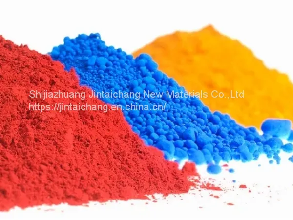 Green/Yellow/Black/Red /Brown /Blue/Orange Fe2o3 Nano Powder Inorganic Iron Oxide for Colorful Cement photo-4
