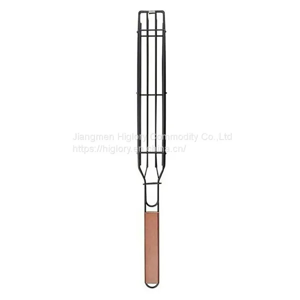 Nonstick Kabob Barbecue Baskets BBQ Food Holder Portable Grill Mesh for Meat Fish Vegetable BBQ Tools photo-3