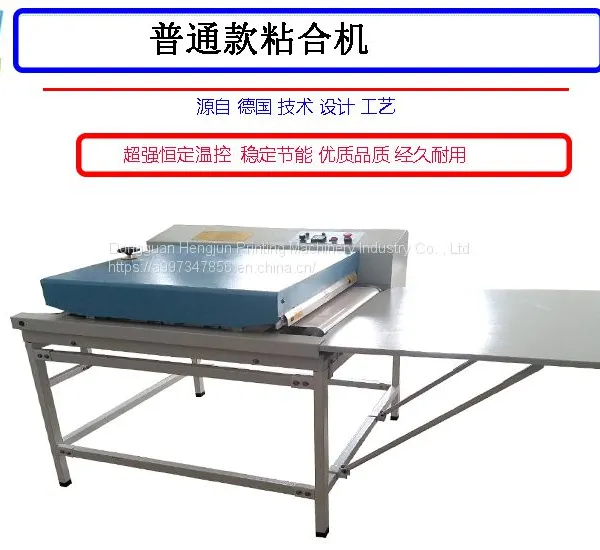 Garment Lining Pressing Machine Door Flap Pressing Machine Roller Type Adhesive Strip Laminating Machine photo-3
