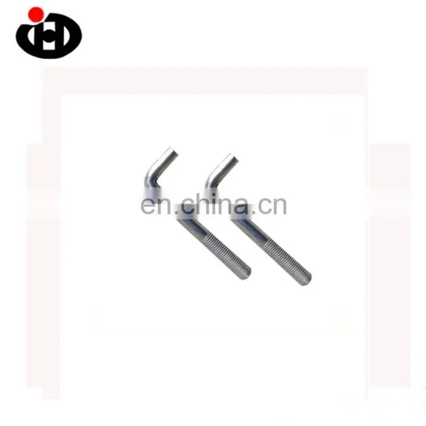 High Quality Stainless Steel Hardware Plain Foundation L Shaped Anchor Bolts photo-4