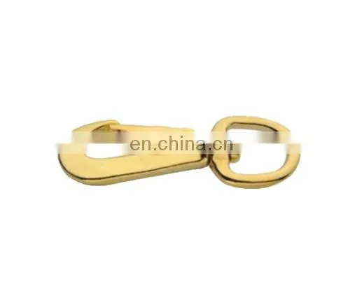 JRSGS Heavy Duty Bolt Snap Swivel Round Eye Locking Key Solid Brass Hardware S0249