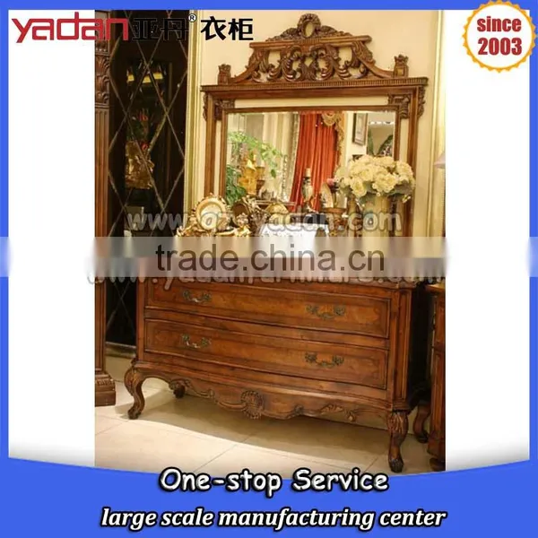 Muliti Function Antique Dressing Table Designs for Bedroom, Dressing Table With Drawers photo-2