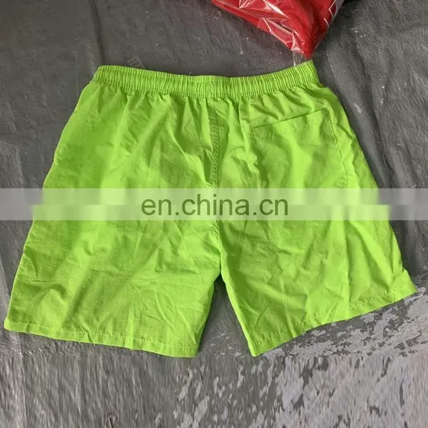 Wholesale Custom Logo Summer Beach Elastic Swimwear Quick Dry Mens Swim Shorts With Pocket photo-3