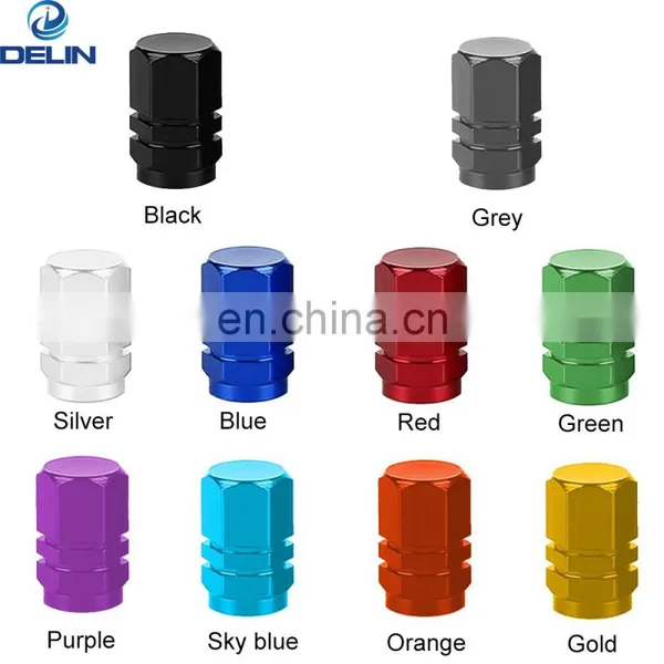Hexagon Valve Covers for Auto Bike Motorcycle With O-ring Seal Car Tire Valve Stem Caps photo-5