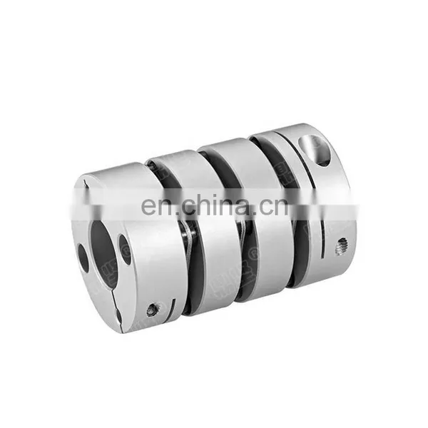 Cnc Flexible Shaft Coupling Double Diaphragm Clamp Series Shaft Couplings Aluminum Coupling For Encoder And Miniature Moto photo-2