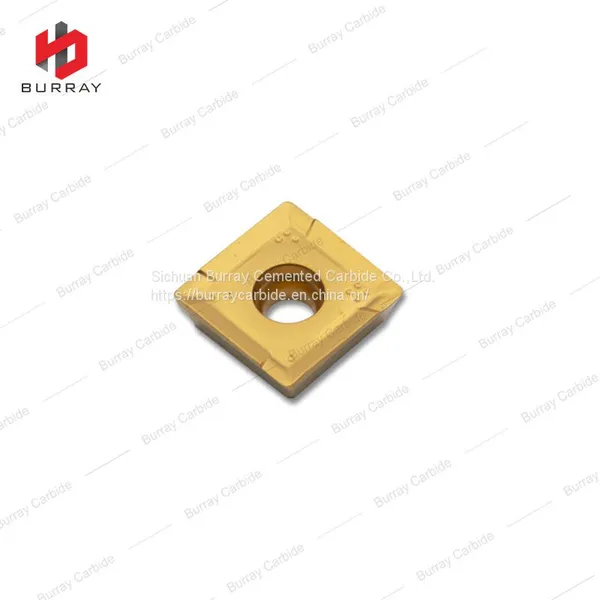 490R-140408M-PM Carbide Milling Insert With Yellow CVD Coating for Steel photo-3
