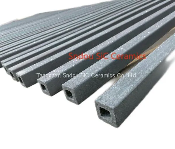 ReSiC Grinded Beams, Recrystallized Silicon Carbide Ceramic Supports, RSiC Props, RSiC Loading Beams photo-3