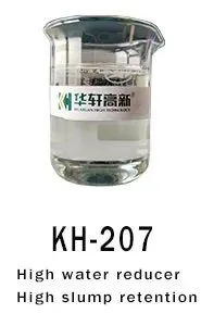 KH-207 50% Solid Content Slump Retention Agent Concrete Admixture Superlasticizer PCE