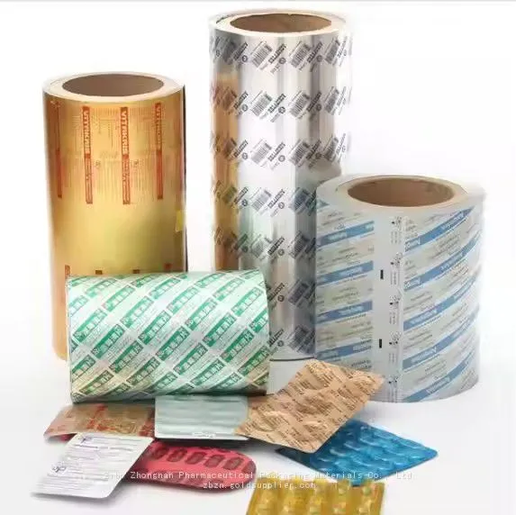 Printed Half Hard Foil Pharmaceutical Blister Medicinal Packaging photo-3