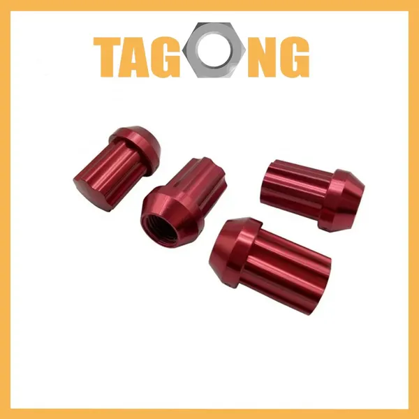 Small Size High Precision 6061 6063 Aluminum CNC Lathing Parts Customized Anodized Metal CNC Turning Machining Accessories photo-2