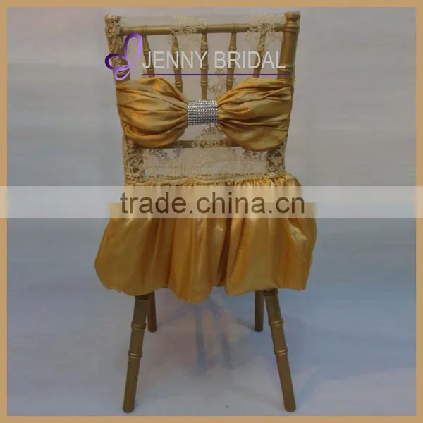 C104B Pink Chair Covers for Wedding Party photo-2