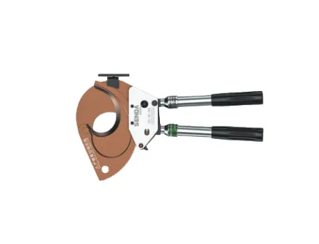 40/52/75/95 Type Ratchet Cable Cutters with Non-Slip Handles