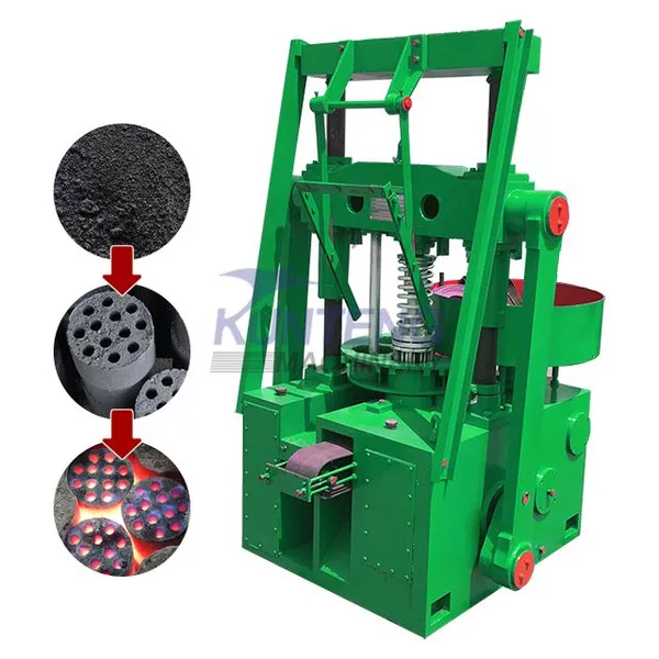 Porous Barbecue Charcoal Smokeless Charcoal Coconut Shell Charcoal Stamping Machine EPC