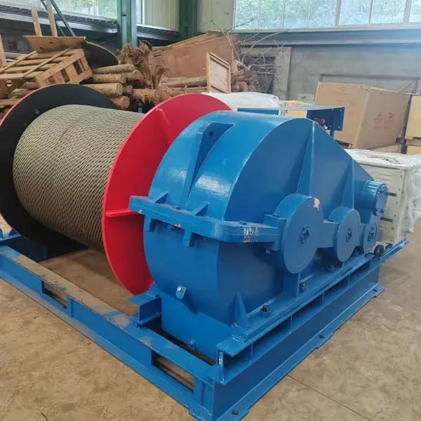 Electric Hydraulic Variable Control Winch, 20-ton, Slow-Speed Crane for Construction, Stable Performance