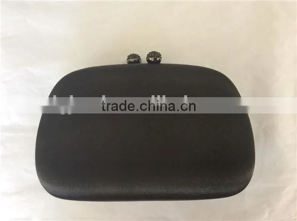 2015 New Satin Fabric Clutch Evening Bag