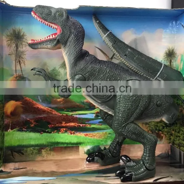 Battery Operated Walking Light Up Dinosaur With Sound &Light photo-3