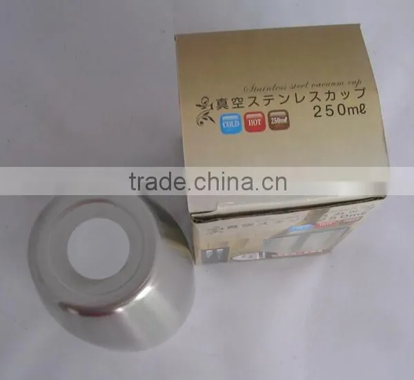 250ML Double Wall Vacuum Coffee Mugs Beer Mugs photo-3