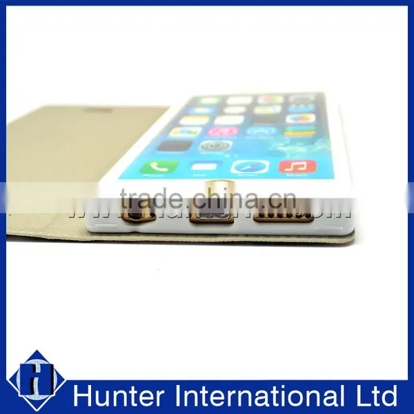 Retro Tower Pattern Book Case For IPhone6S photo-4