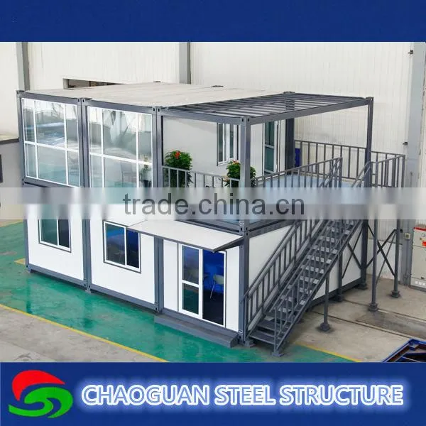 Finishing Interior Decorated Prefabricated Shipping Container Coffee Shop photo-3