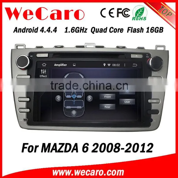Wecaro WC-MZ8001 Android 4.4.4 Car Gps Navigation for Mazda 6 Car Dvd Android 2008 - 2012 3G Wifi Playstore photo-3