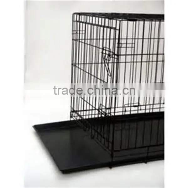 Five Sizes Easy to Clean Outdoor Iron Wire Folding Suitcase Pet Dog Cat Cage Kennel photo-3