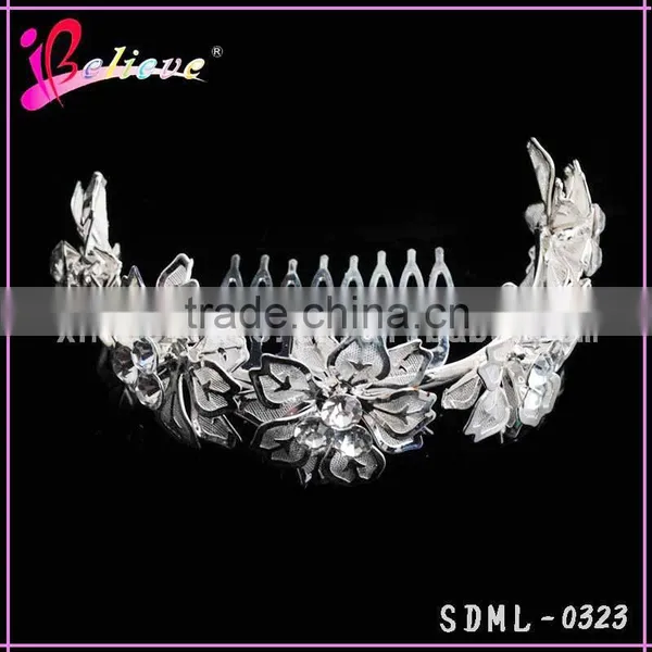 Manufacturer Metal Flower Hair Ornament Wholesale Hair Comb Flower Hair Accessories