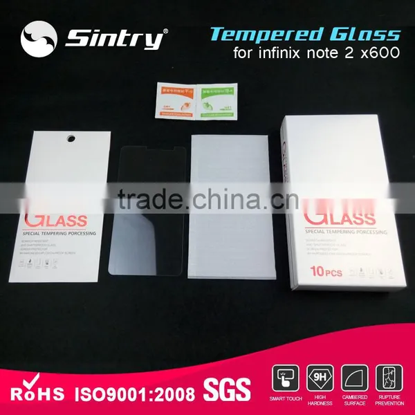 High Definition Tempered Glass Film Wholesale 2.5D Arc Edge 5.9inch Tempered Glass Screen Protector for Infinix Note 2 X600 photo-2