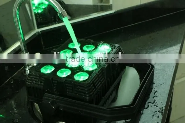 LED 12pcs 6in1RGBWA UV LED Outdoor Wireless Battery Powered Led Stage Par Light Disco Light photo-3