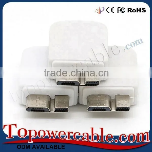 High Quality For Sam Note 3 Micro USB to Micro B 10 Pin Adapter photo-3