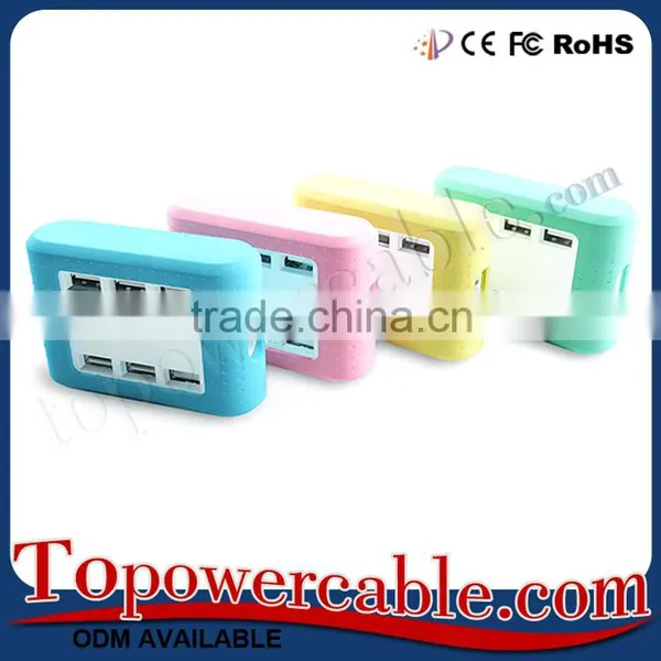 Low Price Premium 6 Port Usb 2.0 Powered Supply Hub For Hard Drives photo-6