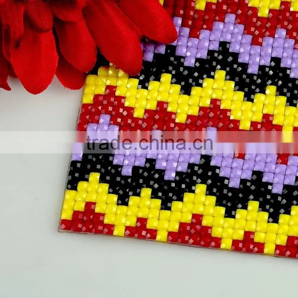 Best Price Hot-fix Epoxy Rhinestone Trimming Mesh Rolls, Iron-on Epoxy Rhinestone Mesh Sheet Trims in China photo-2