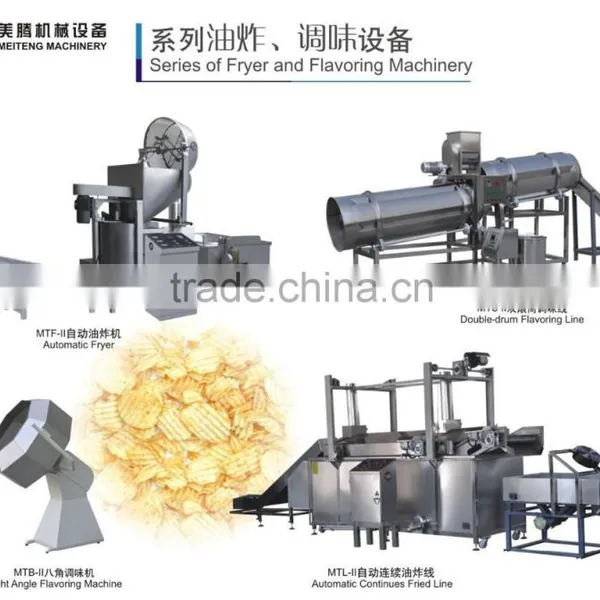 Hot Sale Fried Wheat Flour/maize Flour Production Line/bugles Snacks Corn Chips Machine photo-2
