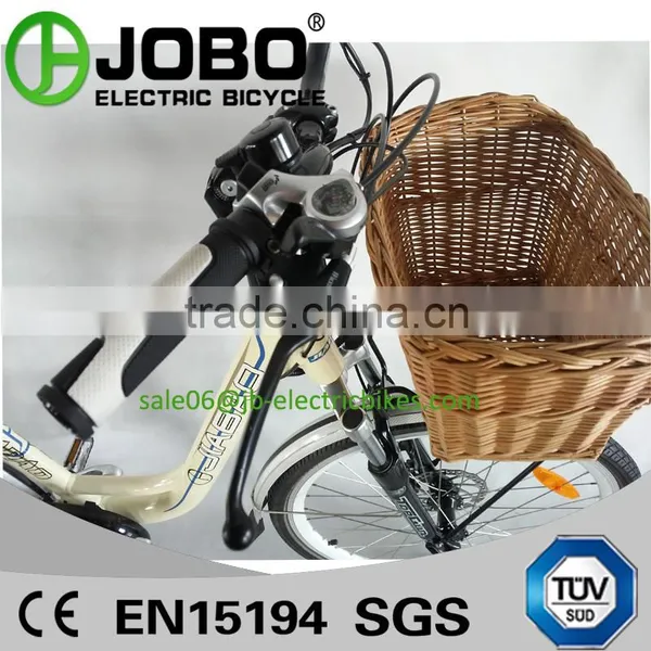 City Bike Lithium Electric Bike With Basket photo-6