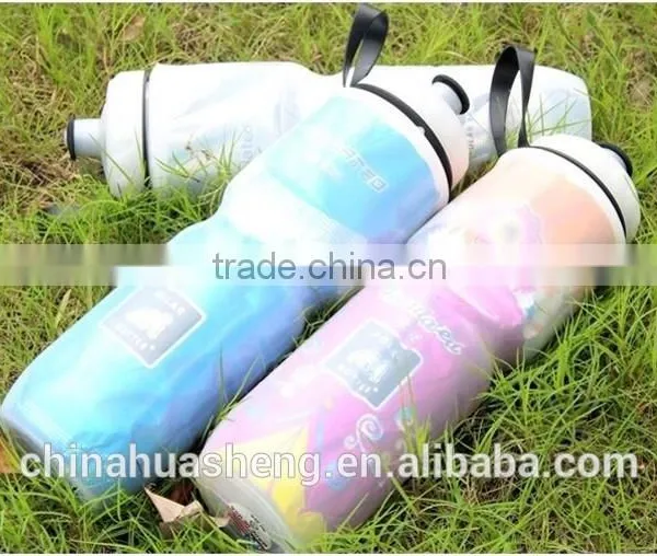 New Design PE Double-wall Insulated Drinking Bottle With Foil Insert photo-4