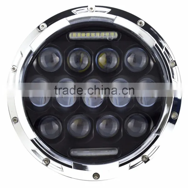 New Arrival and Smart Design 78W Roundled Auto Headlight in 7inch photo-2