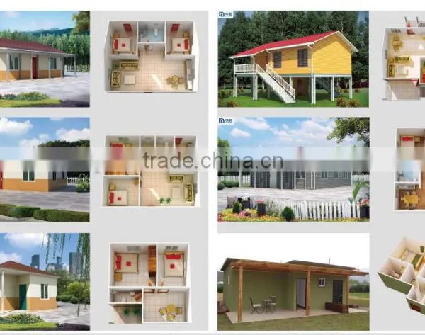 Hot Sales! Cheapest With Most Beautiful Two Bedroom Family Living Prefabricated Modular House, 7 Days Assembling photo-6